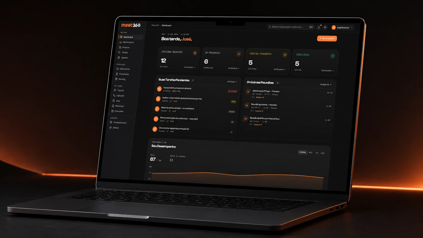 Meet360 mockup